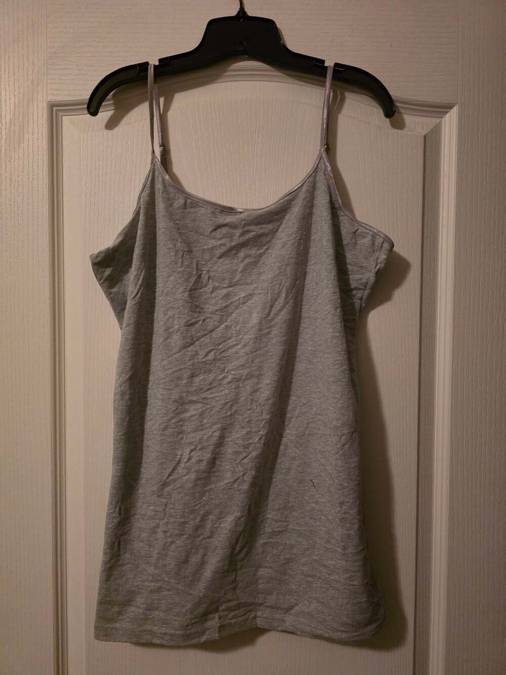 Icon Apparel Camisole Size 2X Gray Spaghetti Strap Cami Top